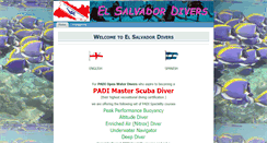 Desktop Screenshot of elsalvadordivers.com